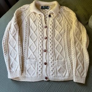 Irish Wool Cardigan